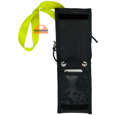 PROA BASIC black/lime mobile phone case. Mini Waterproof Mobile Phone Bag