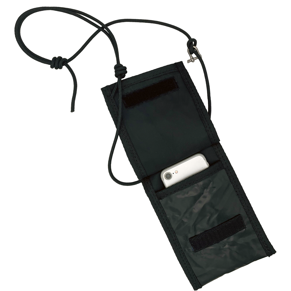 PROA BASIC black/grey mobile phone case. Mini waterproof mobile phone bag.